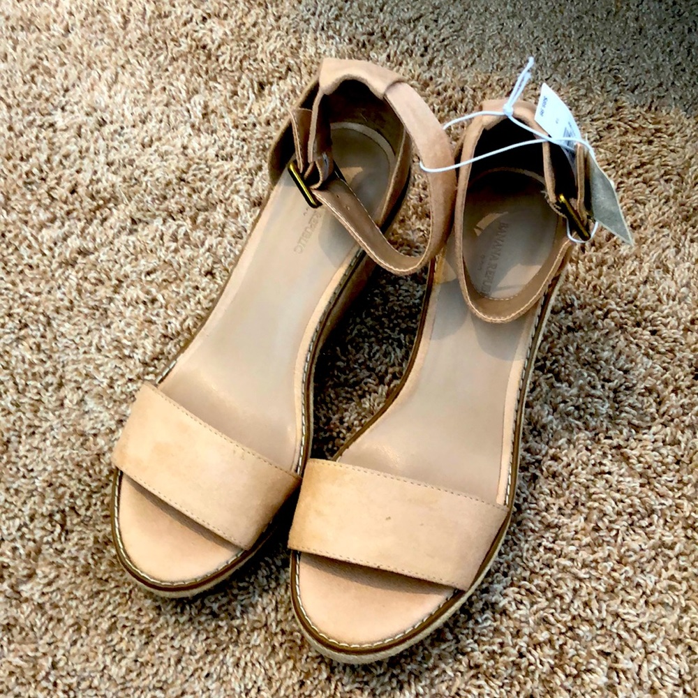 Faux suede Espadrilles